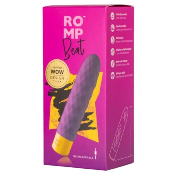 Romp - Beat Mini Proiettile Vibrante Multifunzione Violetto Violet 5