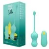 Romp - Cello Vibratore Multifunzione a Uovo Turchese con Telecomando 6