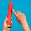 Romp - Hype Vibratore Multifunzione per il Punto G Rosso 2 Romp - Hype Vibratore Multifunzione per il Punto G Rosso 2