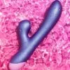 Romp - Pulse Vibratore Elettrico Blu Rabbit per la Sensibilità del Punto G 2