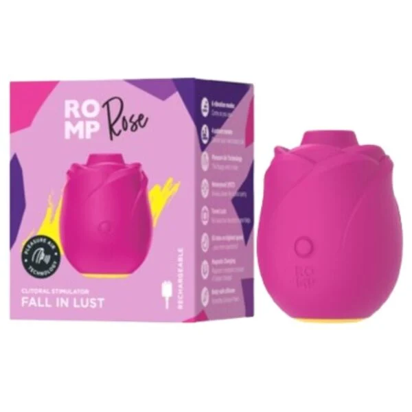 Romp - Rose Strumento di Aspirazione Clitoridea a Forma di Rosa 9