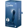 Satisfyer - Dildo in Silicone Doppia Sfera Blu 4