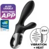 Satisfyer - Heat Climax+ App Vibratore Anale Nero Satisfyer - Heat Climax+ App Vibratore Anale Nero