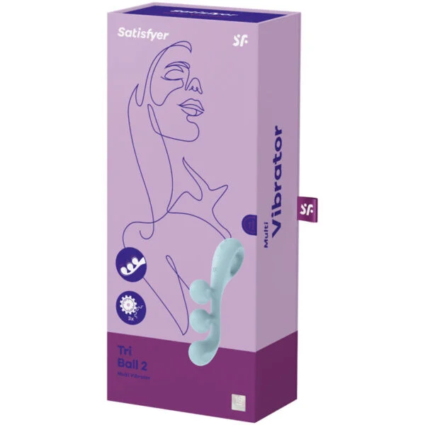 Satisfyer - Multi Vibratore Tri Ball 2 Blu 4