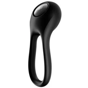 Satisfyer - Vibratore Ad Anello Majestic Duo Nero Satisfyer - Vibratore Ad Anello Majestic Duo Nero