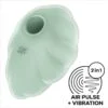 Satisfyer - Vibratore Cloud Dancer Green Air Pulse