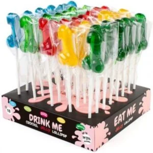 Secretplay - Assortimento Espositivo Lecca Lecca al Pene con Alcool 40 Unità Secretplay - Assortimento Espositivo Lecca Lecca al Pene con Alcool 40 Unità