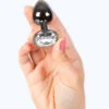 Secretplay - Butt Plug Gunmetal Taglia Piccola 7 cm 3