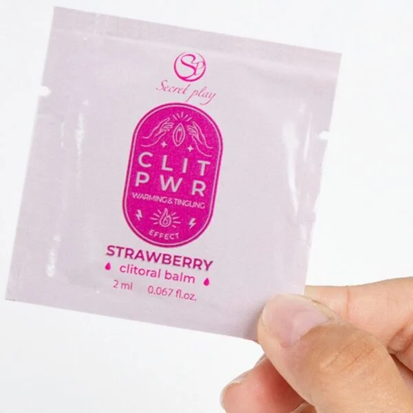 Secretplay - Lubrificante Monodose alla Fragola 2 ml 2