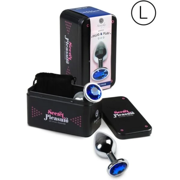 Secretplay - Plug Anale Taglia L Blu 2