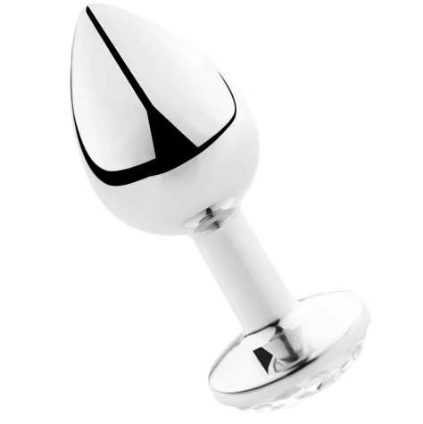 Secretplay - Plug Anale Trasparente Alluminio 7Cm Secretplay - Plug Anale Trasparente Alluminio 7Cm