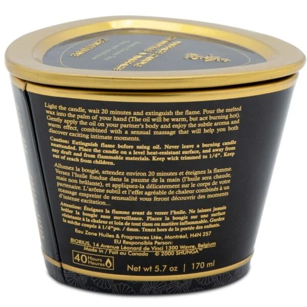 Shunga - Candela da Massaggio al Mango 170 ml 5