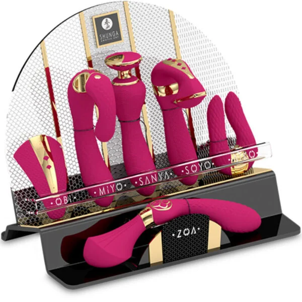 Shunga - Espositore da 6 Massaggiatori Intiti Fucsia Shunga - Espositore da 6 Massaggiatori Intiti Fucsia