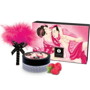 Shunga - Kit Polvere da Massaggio Alimentare Lampone Shunga - Kit Polvere da Massaggio Alimentare Lampone
