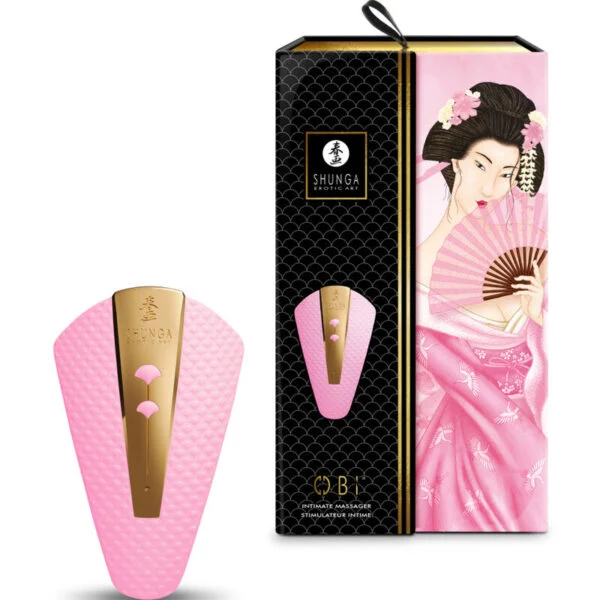 Shunga - Massaggiatore Intimo Obi Rosa 4 Shunga - Massaggiatore Intimo Obi Rosa 4