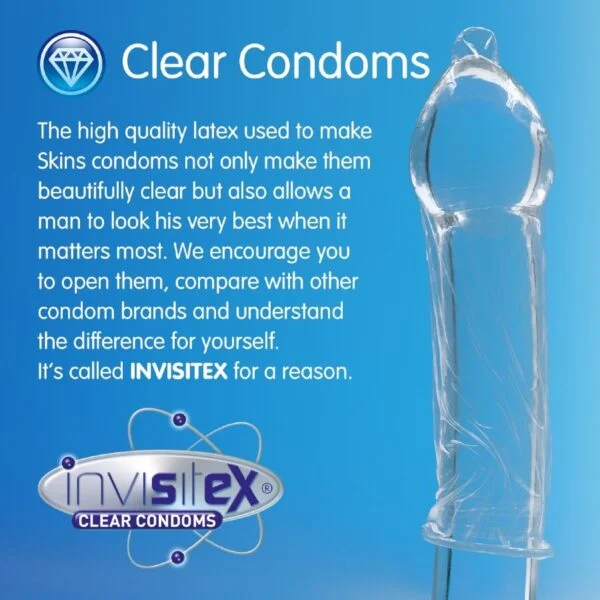 Skins - Preservativi Naturali Premium Confezione da 4 3 Skins - Preservativi Naturali Premium Confezione da 4 3
