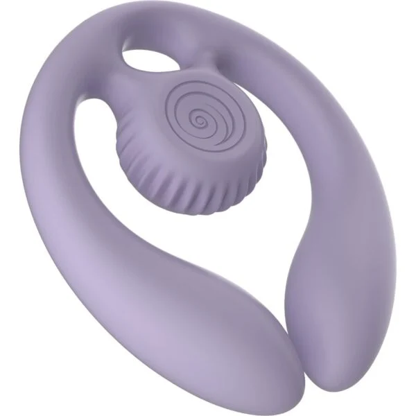 Snail Vibe - Gizi Duo Stimolatore di Coppia con Telecomando Lilla 2