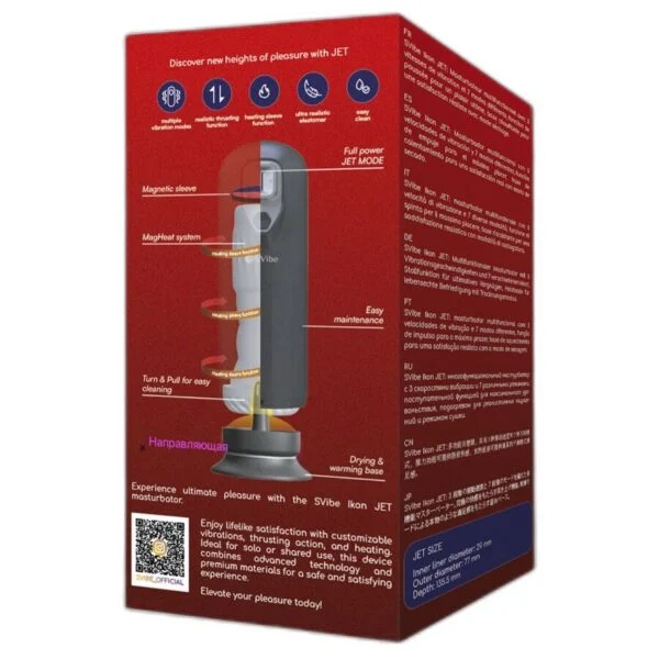 Snail Vibe - Masturbatore Ikon Jet Riscaldante e Spinto 6 Snail Vibe - Masturbatore Ikon Jet Riscaldante e Spinto 6