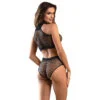 Subblime - 952082 Completo a Rete con Strass Nero Taglia Unica 2