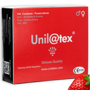 Unilatex - Conservanti Unilatex Rosso / Fragola 144 Unità