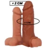 Virilxl - Estensione del Pene in Silicone Liquido V9 Marrone