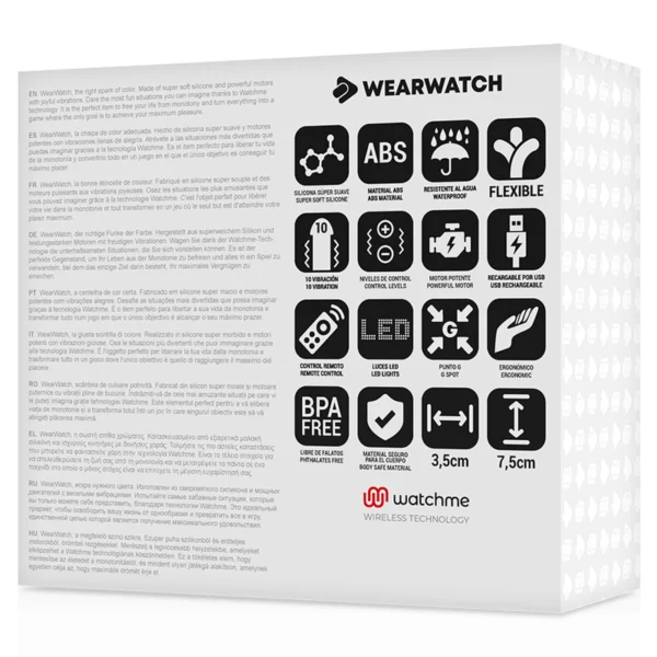 Wearwatch - Tecnologia Watchme Telecomando Uovo Acqua di Mare / Rosa 7