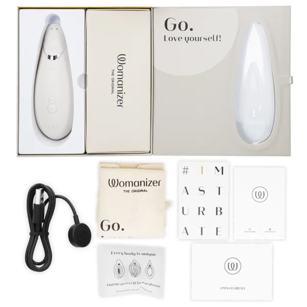 Womanizer - Premium 2 Stimolatore Clitorale Grigio Caldo 6