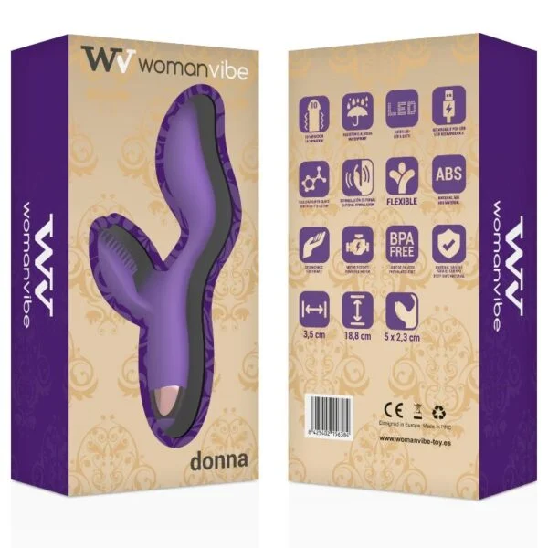 Womanvibe - Vibratore in Silicone Ricaricabile Donna 2