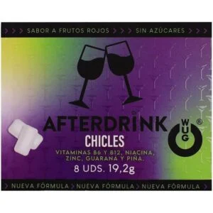 WUG After Drink – La gomma da masticare funzionale che ti aiuta a recuperare le energie dopo una serata fuori. BLISTER DA 8 PEZZI WUG After Drink – La gomma da masticare funzionale che ti aiuta a recuperare le energie dopo una serata fuori. BLISTER DA 8 PEZZI