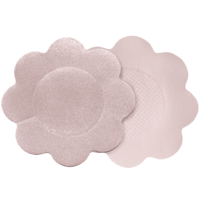 BYE BRA PEZONERAS FLOR PACK 3 UNIDADES MARRON OSCURO XL