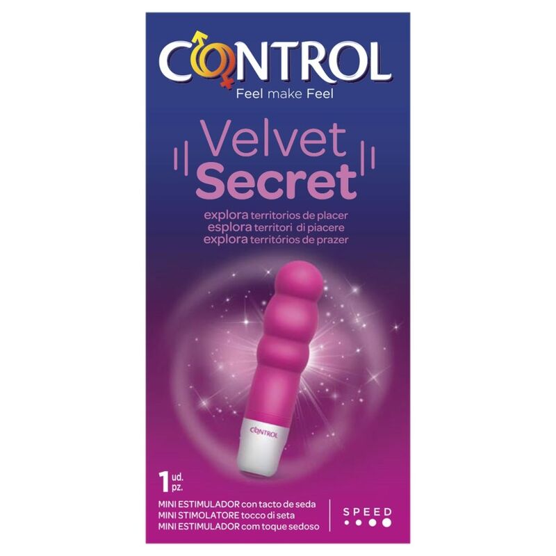 MINI STIMOLATORE SECRET VELVET - CONTROL