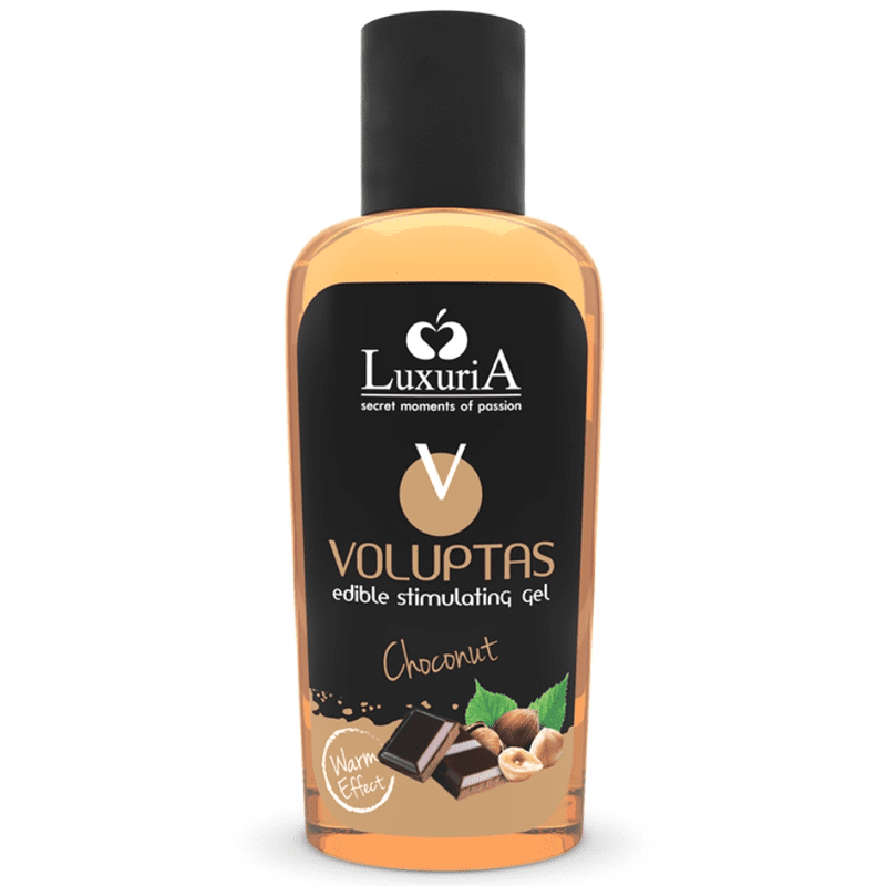 LUXURIA VOLUPTAS GEL ALIMENTARE STIMOLANTE EFFETTO RISCALDANTE - CIOCCOLATO 100 ML