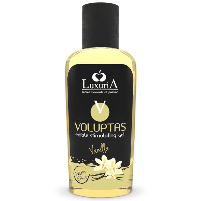 LUXURIA VOLUPTAS GEL ALIMENTARE STIMOLANTE EFFETTO RISCALDANTE - VANIGLIA 100 ML
