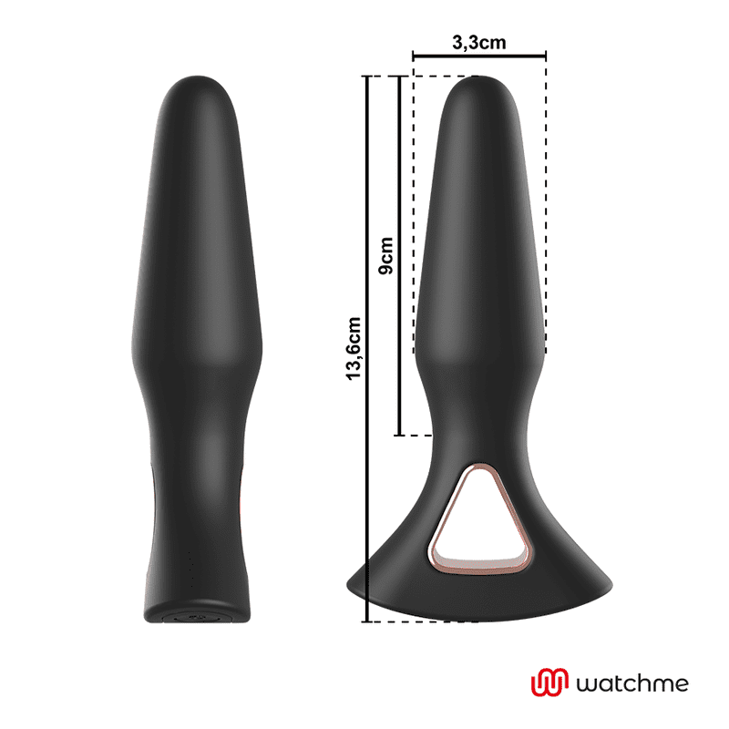VIBRATORE PLUG ANALE CON TELECOMANDO