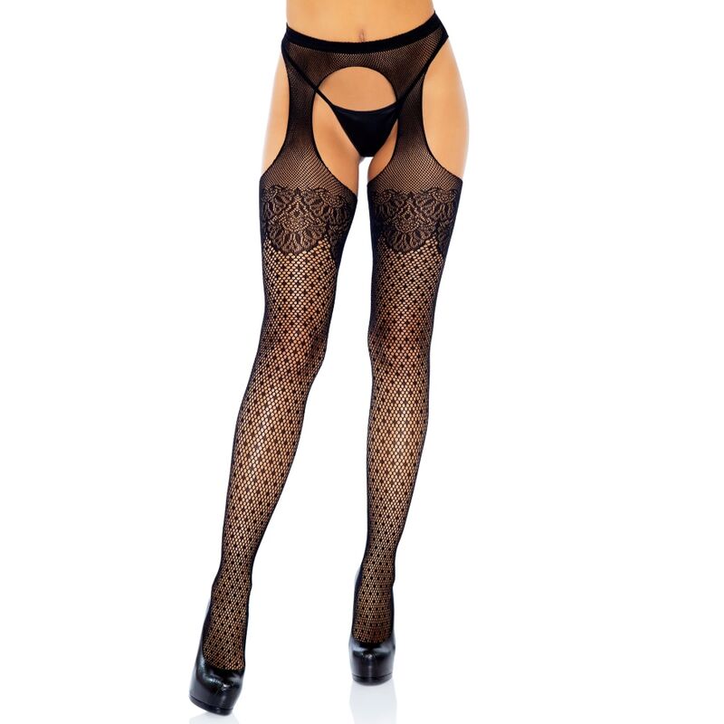 TUBO SUSPENDER A POIS LEG AVENUE TAGLIA UNICA