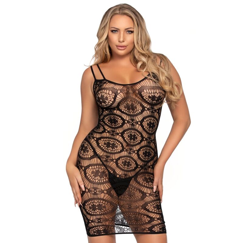 VESTITO MINI LEG AVENUE DAISY CROCHET TAGLIA UNICA
