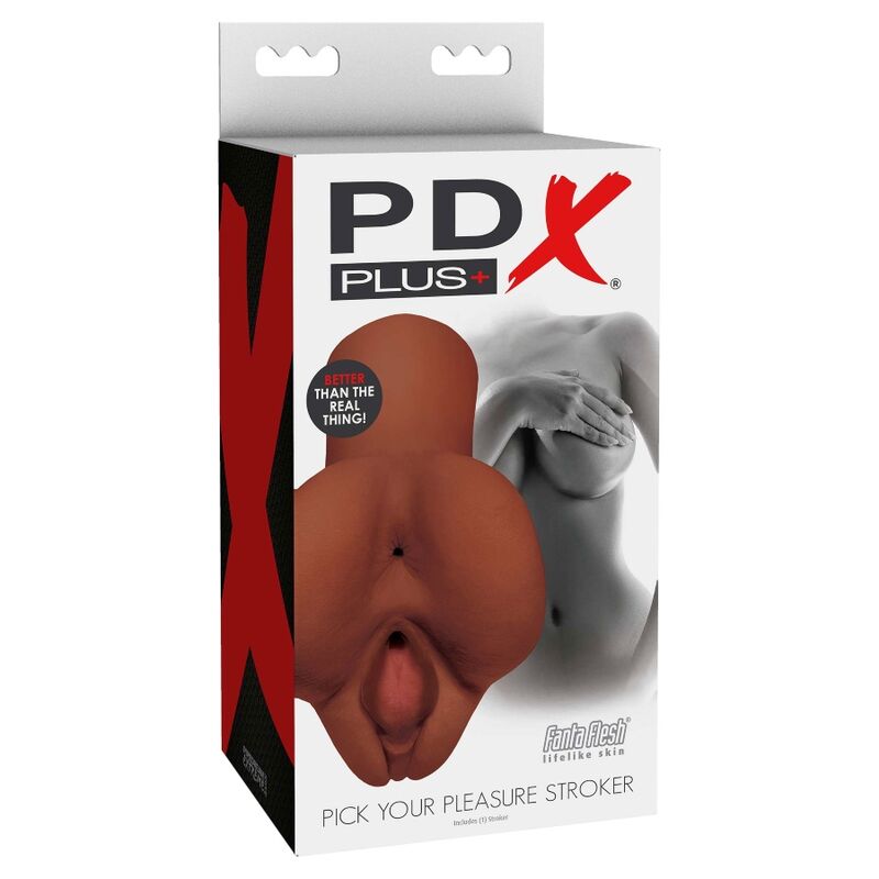 PDX PLUS + SCEGLI IL TUO STROKER DEL PIACERE - MARRONE