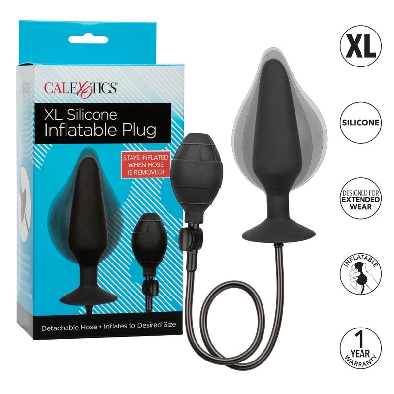 PLUG GONFIABILE IN SILICONE CALEX XL
