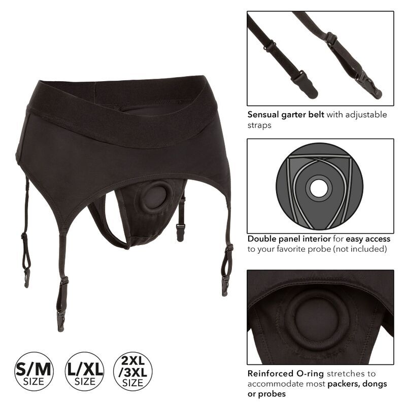 IMBRACATURA PERIZOMA CON GIARRETTIERA CALEX BOUNDLESS - L/XL