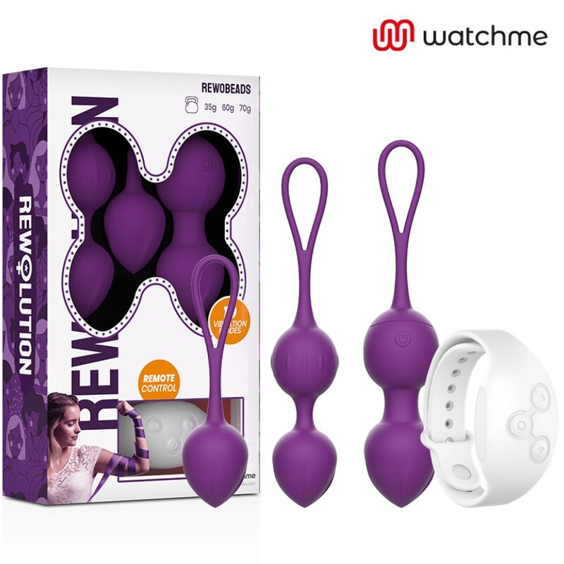 PALLINE VIBRANTI TELECOMANDO CON TECNOLOGIA WATCHME - REWOLUTION REWOBEADS