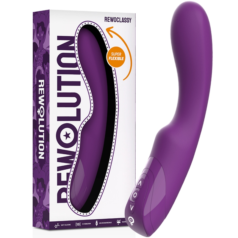 VIBRATORE SUPER FLESSIBILE REWOLUTION REWOCLASSY
