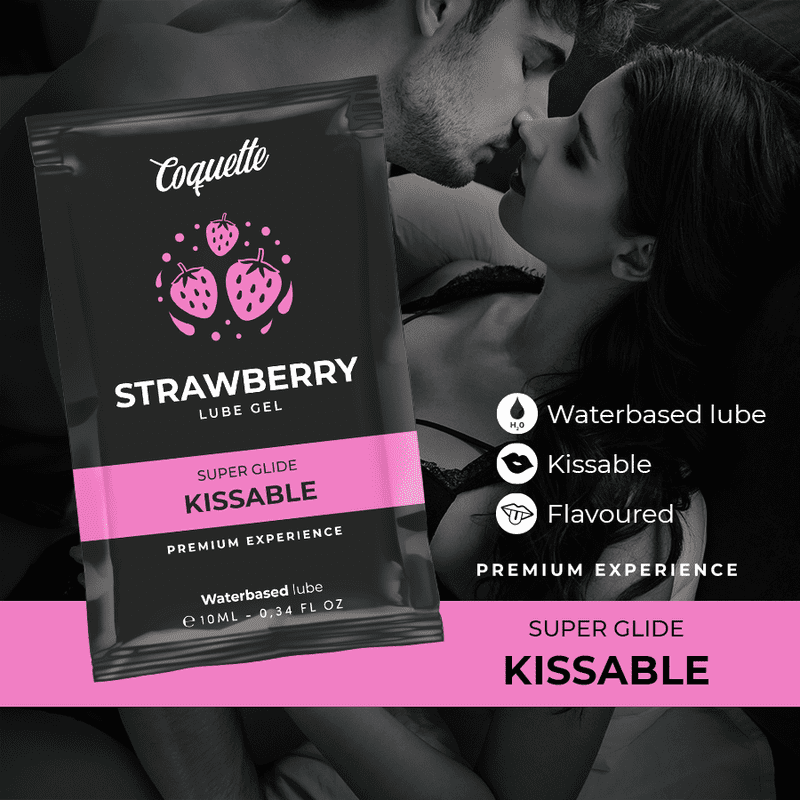 COQUETTE CHIC DESIRE GEL LUBRIVAGINANTE ALL''ACQUA KISSABLE FRAGOLA 10 ML