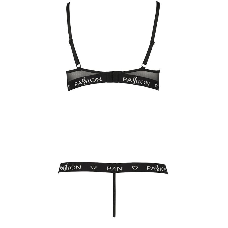 SET DUE PEZZI NERO PASSION KYOUKA - TAGLIA L/XL