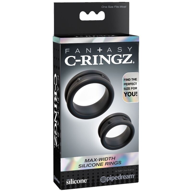ANELLI IN SILICONE PER PENE FANTASY C-RINGZ MAX / LARGHEZZA