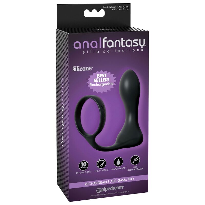 ANALE FANTASY ELITE COLLECTION RICARICABILE ASS-GASM PRO
