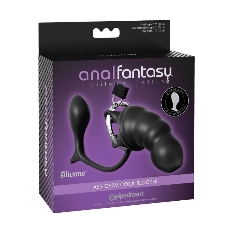 ANALE FANTASY ELITE COLLECTION ASS-GASM COCK BLOCKER