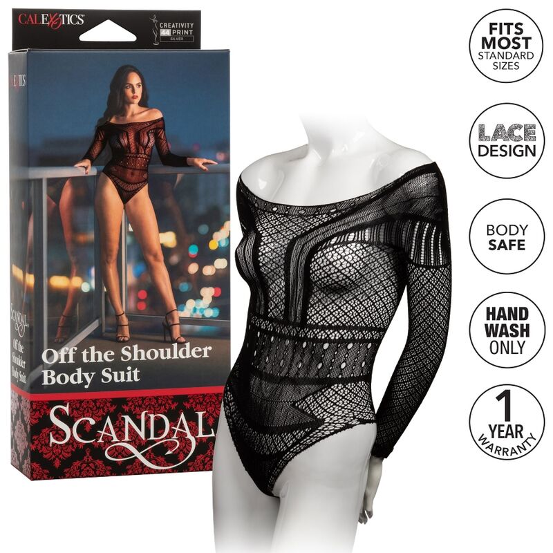 BODY CON SPALLA SCOPERTA TAGLIA UNICA - CALEX SCANDAL