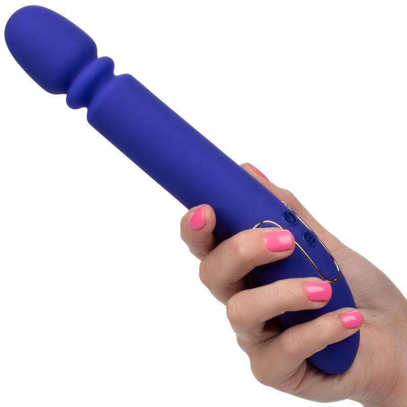 MASSAGGIATORE CALEX SHAMELESS SLIM THUMPER - BLU
