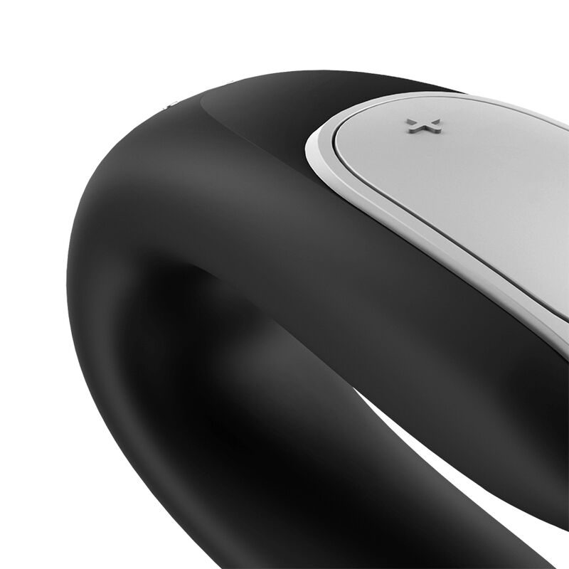 VIBRATORE SATISFYER DOPPIO DIVERTIMENTO PARTNER - NERO