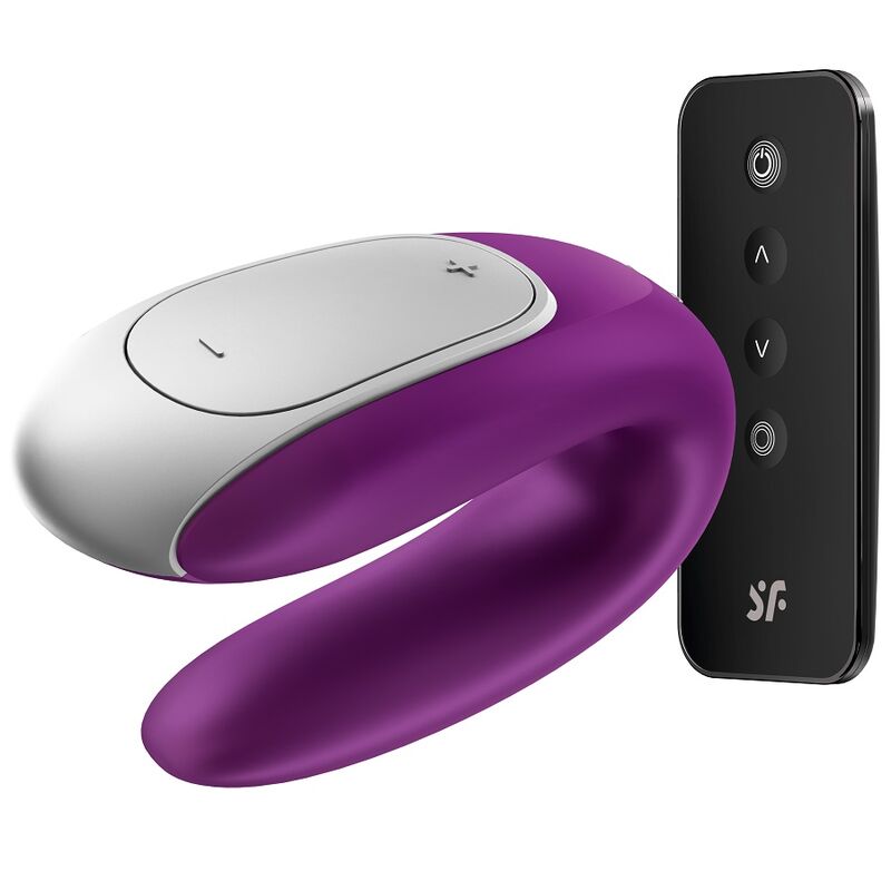 VIBRATORE SATISFYER DOUBLE FUN PARTNER - VIOLA